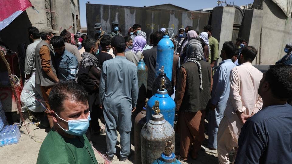 Afghanistan running out of oxygen as Covid surge worsens – latest updates