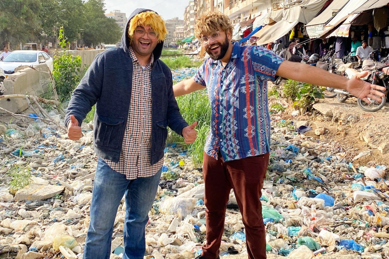 Meet 'Adam' and 'Steve', the Pakistani comedic duo trolling white vloggers-Social Pakora