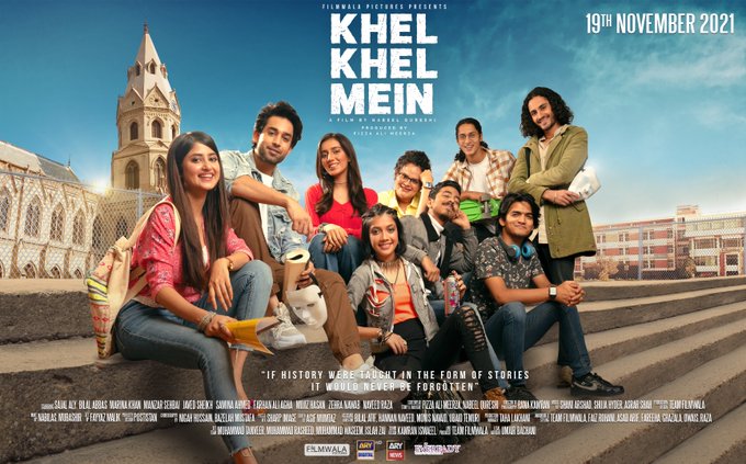 'Khel Khel Mein' is the first Pakistani film to be released in theatres since the outbreak-Social Pakora