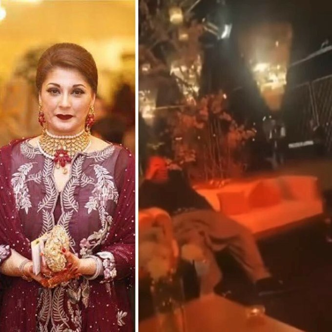 On Junaid Safdar's wedding, did Marriyum Aurangzeb wear Maryam Nawaz's used outfits?-Social Pakora