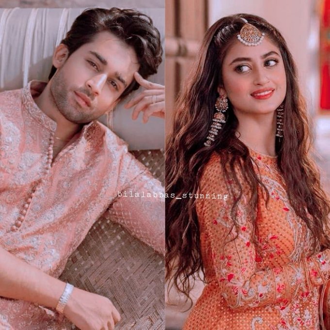 In their most recent fashion shoot, Sajal Aly And Bilal Abbas Khan display exhilarating bonding.