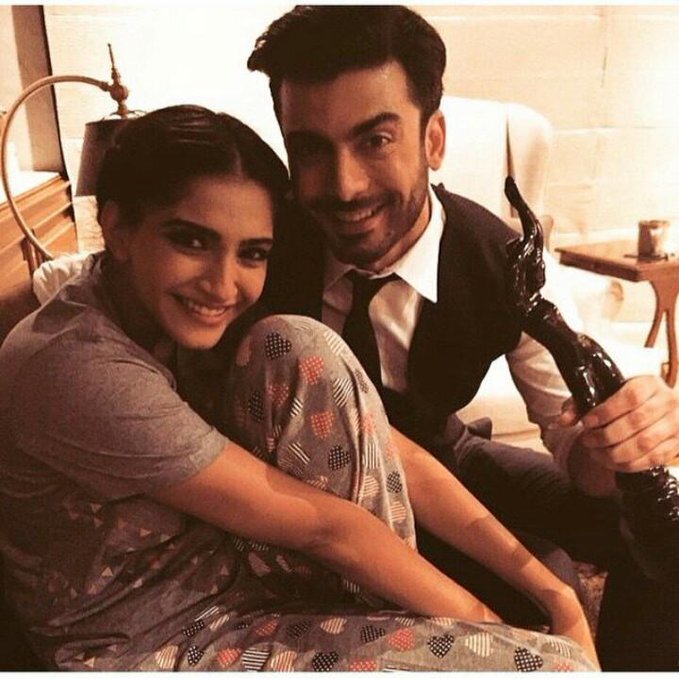 As he talks about Bollywood, Fawad Khan indicates that he misses Sonam Kapoor