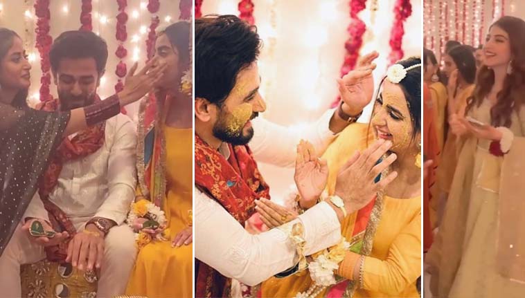 Sajal Aly’s candid moments at Saboor, Ali Mayun
