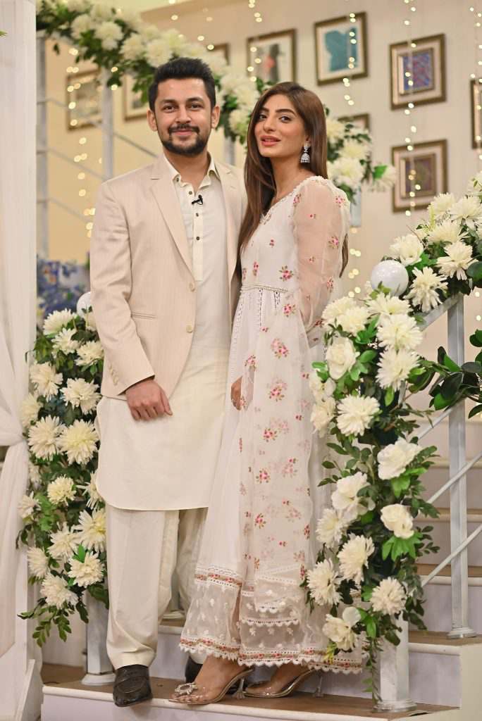 The Show Is Graced By Mariam Ansari And Her In-Laws With Their Swanky Appearance, Good Morning Pakistan-Social Pakroa