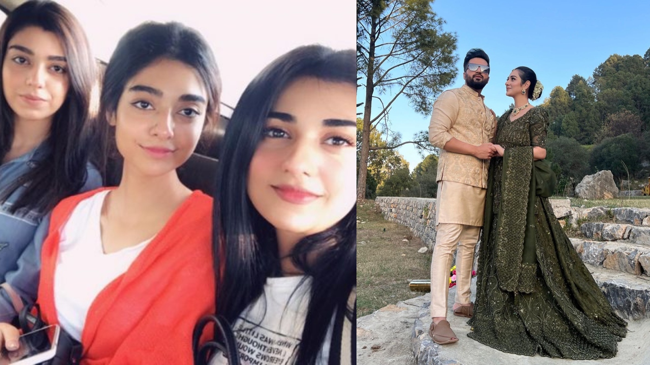 Sarah Khan Reminisces About Her Sister Aisha Khan's Wedding-Social Pakora
