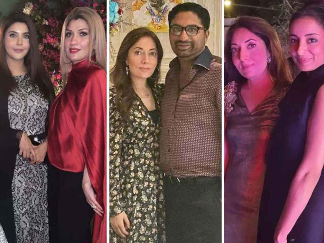 Celebrities spotted at Sharmila Faruqui's anniversary dinner-Social Pakroa