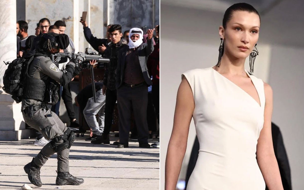Bella Hadid claims that Instagram has blocked her from posting about the Al Aqsa raid