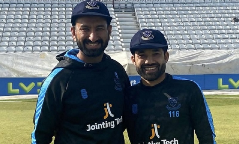 Sussex brings together Rizwan from Pakistan and Pujara from India-Social Pakora