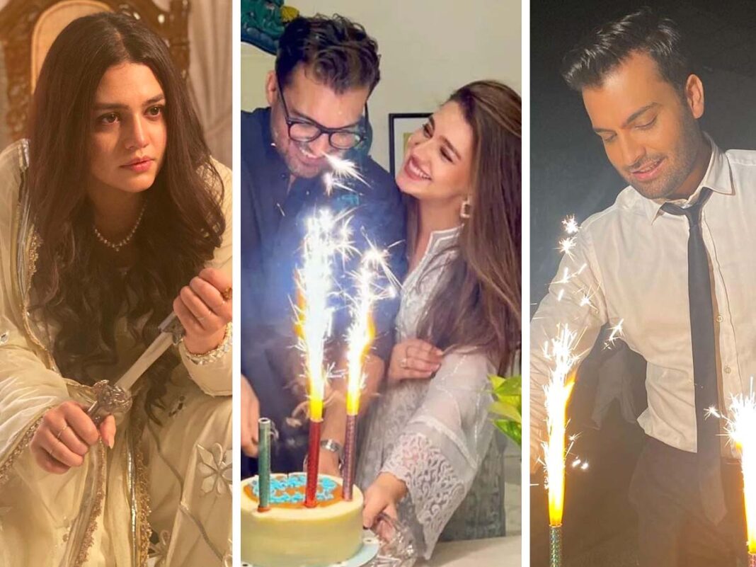 Zara Noor Abbas throws her husband Asad Siddique a surprise birthday party-Social Pakora