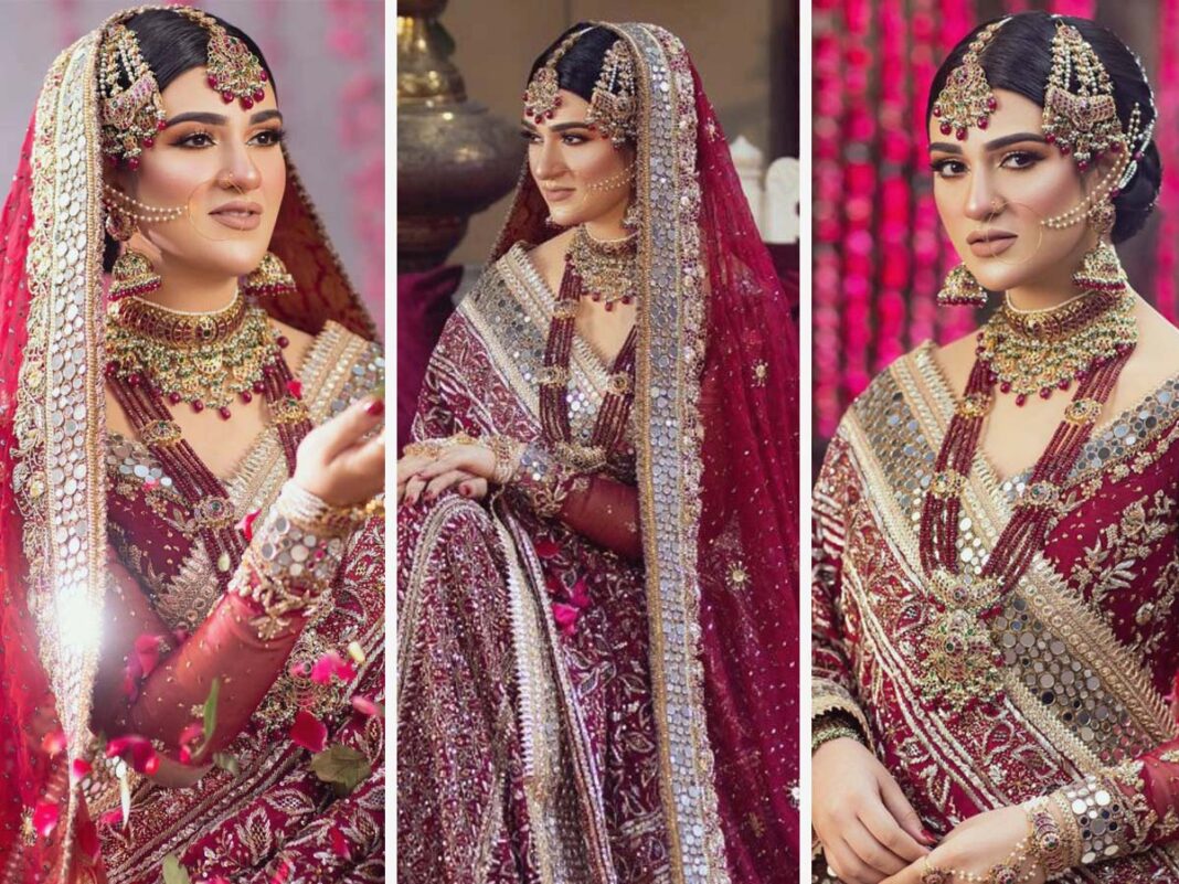 Sarah Khan's latest bridal campaign portrays her as a royal beauty-Social Pakora