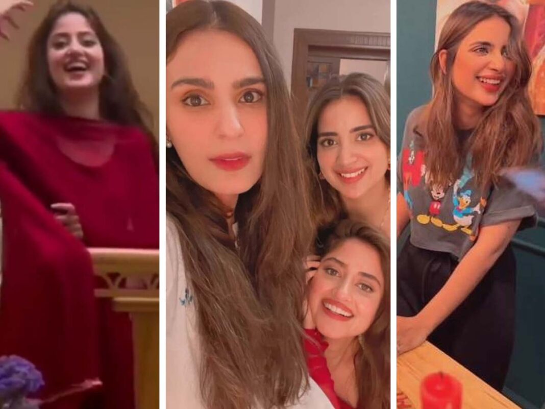 Saboor Aly hosted an IFTAR for his sister Sajal Aly and friends-Social Pakora