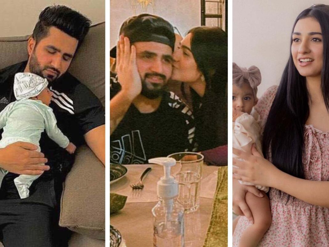 Fans are mesmerised by Sarah Khan's latest photos with her daughter Alyana.-Social Pakora