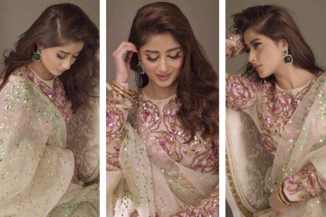 Muse Luxe's fairy tale collection features Sajal Aly's enchanting looks.-Social Pakora