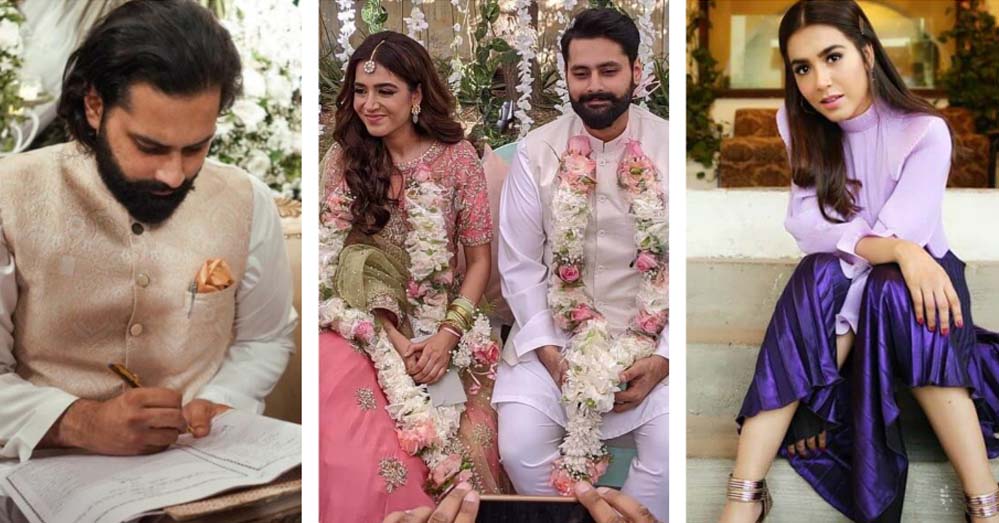 Nearly a year after their wedding, Mansha Pasha unarchives all of the pictures