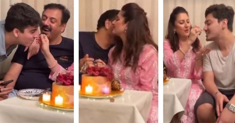 Nauman Ijaz is celebrating his birthday in style with family
