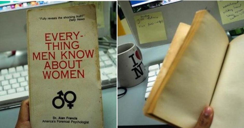 MEGA Book With 128 Blank Pages: "Everything Men KnowAbout Women"-Social Pakora